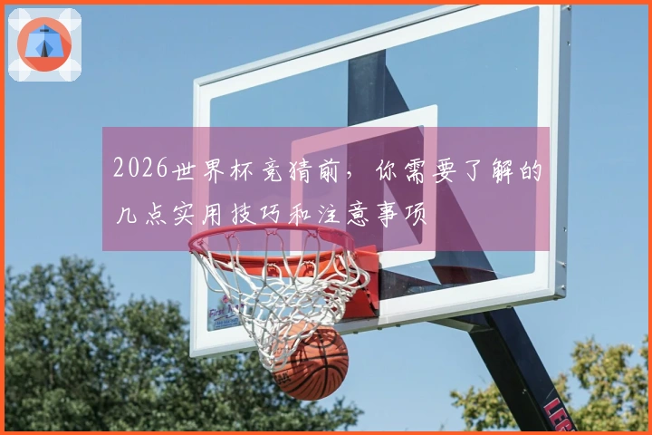 2026世界杯竞猜前，你需要了解的几点实用技巧和注意事项