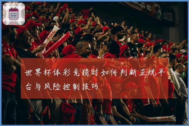 世界杯体彩竞猜时如何判断正规平台与风险控制技巧