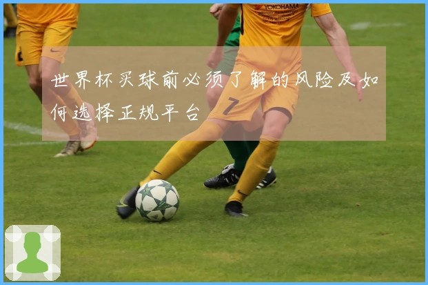世界杯买球前必须了解的风险及如何选择正规平台
