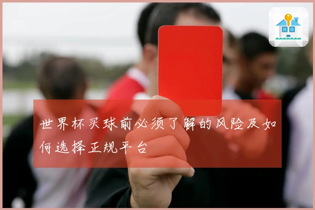 世界杯买球前必须了解的风险及如何选择正规平台