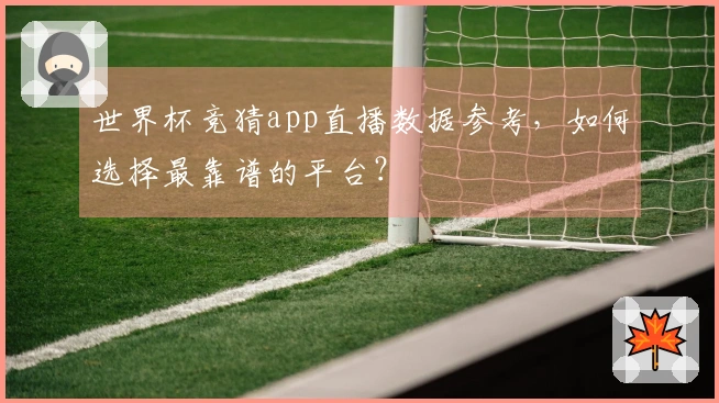 世界杯竞猜app直播数据参考，如何选择最靠谱的平台？